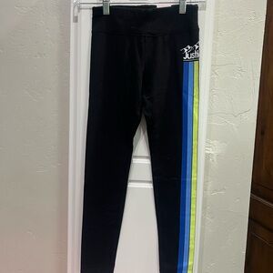 Justice black leggings